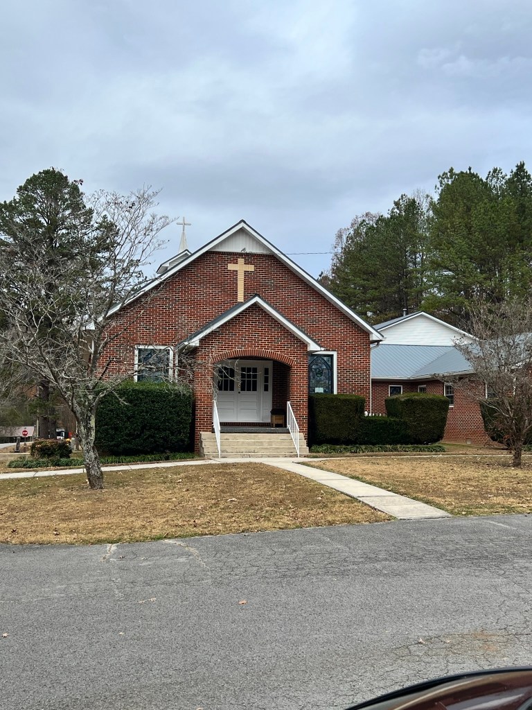 My dad's family church, Pleasant Grove