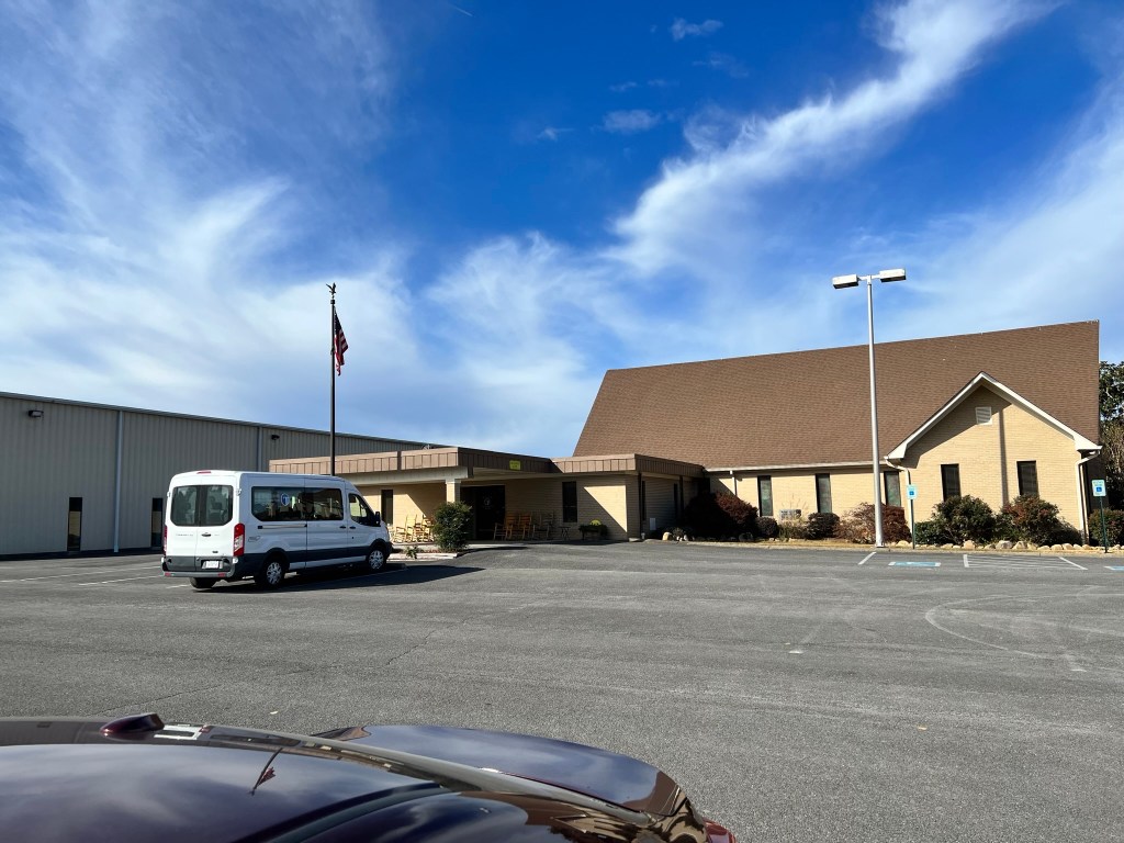 What used to be dad's church in Cleveland, TN, now Trousdale School for the disabled